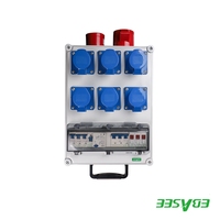 Solartronics Répartiteur d'énergie pour construction Entrée 32A-Sortie 4x230 V 2x400 V 16 A 1x400 V 32 A