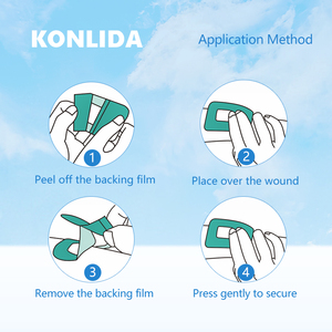 Perban Luka Steril Transparan Perekat Sendiri, <span class=keywords><strong>Film</strong></span> Incision Bedah untuk Operasi - Product Image 6