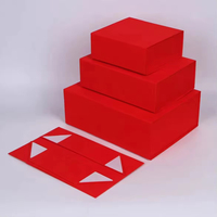 Boîte pliante en papier rigide de luxe de couleur personnalisée avec couvercle à fermeture magnétique Boîte cadeau magnétique en carton pliable