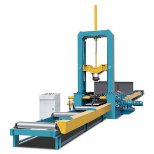 Máquina de Ensamblaje Automático de Vigas en H <span class=keywords><strong>YOMI</strong></span>, Línea de Producción de Vigas en H para el Procesamiento de Estructuras de Acero Ligero - Product Image 4