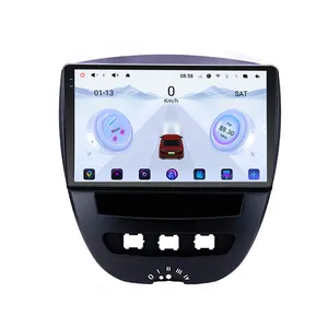 UIS 7870 3D real-time dynamic driving Android 2K Screen For Peugeot 107 Toyota Aygo Citroen C1 2005-2014 GPS Navigation Carplay