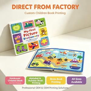 Impression Enfants Livre Relié Enfants <span class=keywords><strong>Alphabet</strong></span> et Numéro Photo Livre Impression Brochure Impression - Product Image 1