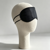Masque de sommeil portable et confortable en nylon, style formel, occultant la lumière, pour toutes les saisons, multifonctionnel, sans pression, de bonne qualité