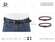Cinturón Metálico para Hombre de 3.5cm con Hebilla Metálica, Estilo Casual - Product Image 1