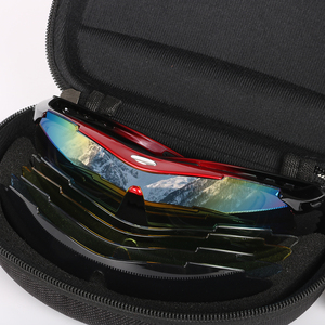 <span class=keywords><strong>Lunettes</strong></span> de cyclisme polarisées en gros, <span class=keywords><strong>lunettes</strong></span> de soleil sportives avec 5/6 verres interchangeables pour vélo, protection anti-vent UV400 pour activités de plein air - Product Image 5