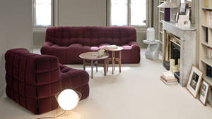 Luxury Modern Deep <b>Seating</b> Sectional Sofa Soft Fabric 3 Seater Couch for Mansion Living Room - Product Image 3