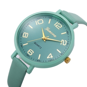 All'ingrosso moda colorata sport semplice Business cintura orologio da polso donna grandi orologi al quarzo - Product Image 2