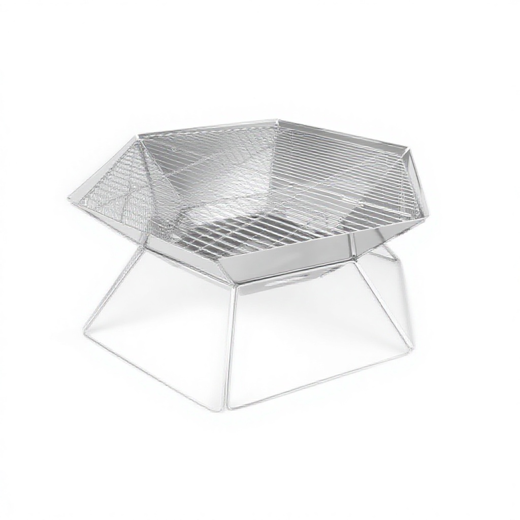Hexágono plata ordinaria
