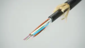 Cable de fibra óptica aérea de modo único 6 8 12 24 48 Core Asu 80 cable Mini ADSS cables de fibra óptica para exteriores Precio de fabricante