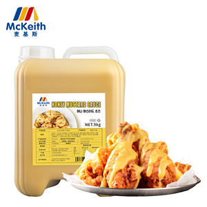 Salsa de <span class=keywords><strong>Mostaza</strong></span> Amarilla Mckeith, Salsa Clásica para Mojar, Ideal para <span class=keywords><strong>Pollo</strong></span> Frito al Estilo Coreano, Envase de 9 kg - Product Image 1