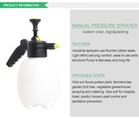 Farmjet Penyemprot Air Pompa Tangan 2 Liter, Penyemprot Tekanan Taman, Botol Semprotan, Ketel, Tanaman, Bunga, Penyiram, Penyemprot Bertekanan