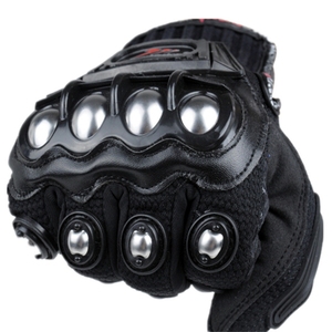 Guantes de Carreras, Guantes de Motocicleta, Guantes de Motocross de Aleación de Aluminio, Guantes de Protección para Motocicleta, Negros, Azules, Rojos - Product Image 5