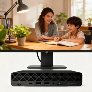 Adecuado para <span class=keywords><strong>HP</strong></span> EliteDesk 8 Small G1i, Computadora de Escritorio AI, Mini PC, PC de Oficina de Alta Eficiencia - Product Image 6