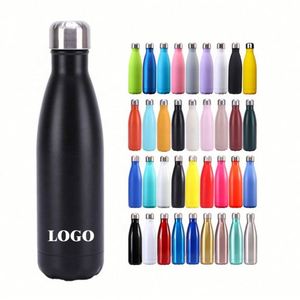 Bouteilles en acier inoxydable sans BPA de 500 ml/750 ml/1000 ml, logo personnalisé, bouteille en métal de 750 ml, isolée pour le sport et le quotidien - Product Image 1
