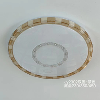 Plafonnier intelligent rond blanc pour chambre à coucher, design moderne, diamètre standard, éclairage domestique