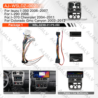 Écran tactile Android 12,3 pouces pour voiture, système multimédia, cadre de tableau de bord, DSP, GPS, CarPlay sans fil pour ISUZU 06-07 I-350 2008 I-290 I-370
