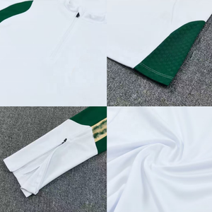 Completo da Allenamento Autunno Inverno Guangxi con Mezza Zip, Maglia a Maniche Lunghe Stampata, Abbigliamento da Calcio Taglia XL, Set Uniforme 100% Poliestere ad Asciugatura Rapida - Product Image 4