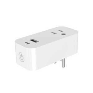 Linkyours Tuya Smart WiFi Outlet with USB, 15A <b>Timer</b> & Remote Control (FCC Certified for US Market) G763 - Product Image 1