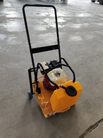 Compacteur à plaque vibrante unidirectionnel Honda 5,5 CV 100 Hz 910x630 mm, machine manuelle pour le compactage du sol et des fondations routières