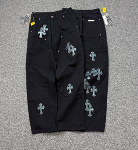 <span class=keywords><strong>Jeans</strong></span> King Mcgreen Star Stile Americano Retrò Hip Hop a Vita Alta e Gamba Larga per Uomo, Pantaloni in Denim Casual a Vestibilità Dritta - Product Image 2