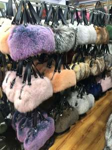 Penjualan laris 2024 dompet dan tas tangan desainer bulu rubah asli <span class=keywords><strong>Mini</strong></span> musim gugur dan musim dingin - Product Image 4