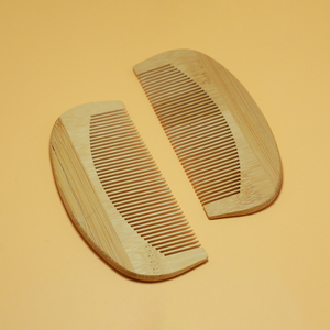 Commercio all'ingrosso su misura fatto a mano economico eco-friendly cura dei capelli naturali pera pettine in legno - Product Image 6