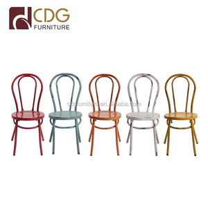 <span class=keywords><strong>Chaise</strong></span> thunters Vintage en résine et rotin, mobilier de style nordique, pour Restaurant, café, <span class=keywords><strong>bistrot</strong></span>, Bar en métal - Product Image 5