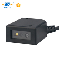 Module de scanner de codes-barres industriel robuste DF4100D à montage fixe TCP/IP avec interface USB 1D 2D QR pour contrôle d'accès et impression