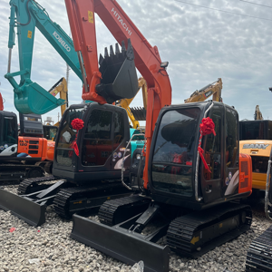 Mini pelle Hitachi Zx60 d'occasion, prix bas, machine d'origine, excavatrice Hitachi à vendre - Product Image 5