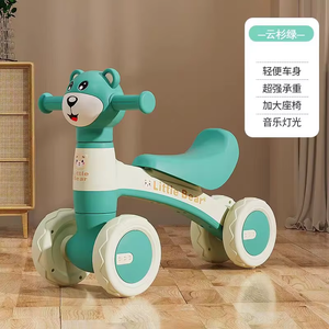 Nuevo Coche Eléctrico de Cuatro Ruedas Tipo Yo-Yo para Niños, Juguete Giratorio con Ruedas Universales para Niños de 1 a 3 Años, Hecho de Plástico para Jugar al Aire Libre - Product Image 5