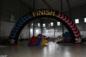 Arco Inflable Eléctrico Multicolor Resistente al Agua y al Sol, con Bomba de Aire Eléctrica, de Más de 12 Pies, para Eventos Publicitarios, en Oferta - Product Image 2
