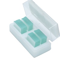 High Quality 20X20mm Vacuum Package Ground Edges Square Glass Laboratory Slide Cover OEM