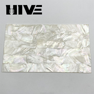 HIVE Wholesale Exquisite Abalone <strong>Shell</strong> Sheet Decorative White <strong>Shell</strong> Board for Guitar Decoration - Product Image 6