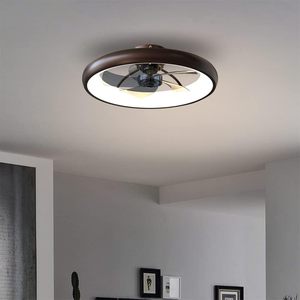 <span class=keywords><strong>Ventilador</strong></span> de <span class=keywords><strong>Techo</strong></span> con Luces LED Regulables, Aspas Reversibles, Temporizador con Control Remoto, Montaje Semi Empotrado, Perfil Bajo - Product Image 1