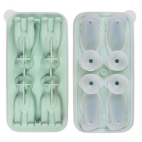 Moules à glaçons en silicone populaires en forme d'animaux avec des motifs de chaton, chiot, bouledogue français, alpaga et labrador - Congélation rapide et facile à démouler