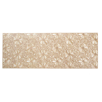 TUOTU Direktverkauf Faltbarer Eleganter Hochwertiger Vintage Langlebiger Umweltfreundlicher PVC-Tischläufer 33x91cm für Esstische