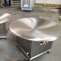 Table de collecte rotative en acier inoxydable 304/316 de haute qualité pour l'industrie de l'emballage alimentaire Remplissage automatique de cartons