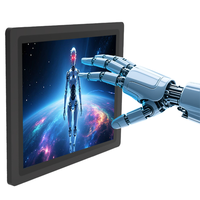 Moniteur industriel à écran LCD 19 pouces Factory Lifewatch 1000 Nit étanche IP67 Android Windows System Touch pour l'animation de texte