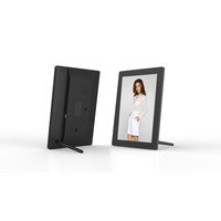Fournisseurs chinois cadre photo numérique wifi intelligent en bois 10.1 pouces avec application