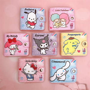 Portefeuille en cuir <span class=keywords><strong>de</strong></span> haute qualité avec motif chaton KT et <span class=keywords><strong>chien</strong></span> blanc, étui à cartes, porte-monnaie quotidien, petits cadeaux – Vente en gros - Product Image 4