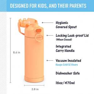 Wholesale Double Wall Vacuum Insulated Stainless Steel Water <b>Bottle</b> for Outdoor Sports - Product Image 4