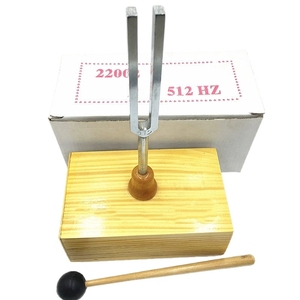 Ensemble de diapasons résonants 512 Hertz, avec boîte de résonance en bois amplificateur de son, outil de démonstration pour l'enseignement scolaire, vente en gros - Product Image 3