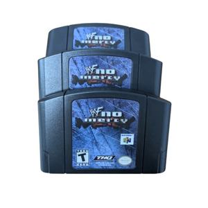 Cartouche de jeu vidéo <span class=keywords><strong>WWE</strong></span> No Mercy pour Nintendo 64, coque noire, version américaine NTSC pour accessoires de <span class=keywords><strong>jeux</strong></span> Everdrive N64 - Product Image 3