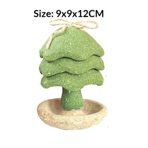 Kauwspeeltje voor huisdieren Natuurlijk vers kattenkruid Kerstboomvormige molairstok Tandenreinigingsstok Zelfvermakend kattenspeeltje - Product Image 3