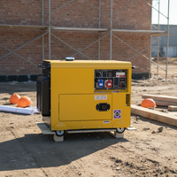 LEEDS SZN 8kVA 15kVA Geräuscharmes Dieselaggregat mit Elektrostart 220V/380V 50/60Hz Wassergekühlt für Industrie- und Krankenhausnutzung