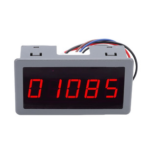 מד מהירות מנוע <span class=keywords><strong>DC</strong></span> ללא מברשות, טכומטר LED בעל 5 ספרות עם חיישן קירבה מסוג הול NPN, חלוקת תדרים וסינון - Product Image 6