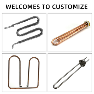 נחושת טבילת תנור חשמל תעשייתי בצורת מוט חום חם עבור תנור תה תיבת אלמנט חימום ליבה רכיב - Product Image 5