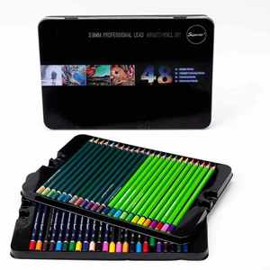 120สีมืออาชีพที่มีคุณภาพดีสีไม้ดินสอยอมรับบริการ OEM - Product Image 5