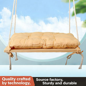 Vente directe usine : Hamac <span class=keywords><strong>en</strong></span> bois monocouche moderne et robuste avec coussin moelleux, habitat balançoire pour chat avec ventouse pour balcon - Product Image 2