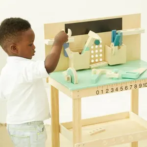 Asweets recién llegado 2023 juguetes de madera banco de herramientas juguete mecánico niños crear juegos de simulación